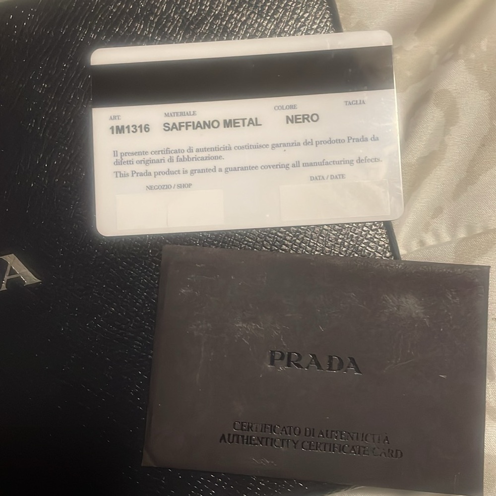 Prada Saffiano Leather Continental Wallet - Picture 4 of 16